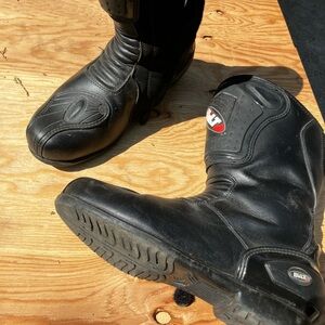 BILT Black Men's Motorcycle Boots